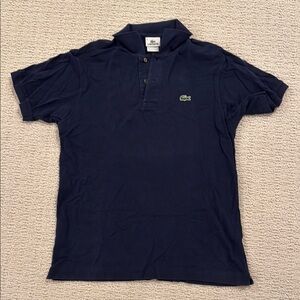 *Last Chance Price* Lacoste Navy Short Sleeve Men’s Polo Shirt 100% Cotton